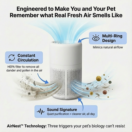 Pawlera™ AirNest, Top-Rated Pet Air Purifier In The Market